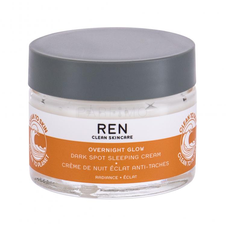 REN Clean Skincare Radiance Overnight Glow Cremă de noapte pentru femei 50 ml