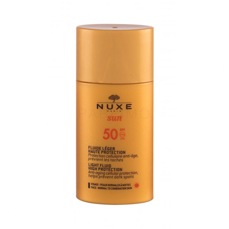 NUXE Sun Light Fluid SPF50 Pentru ten 50 ml tester