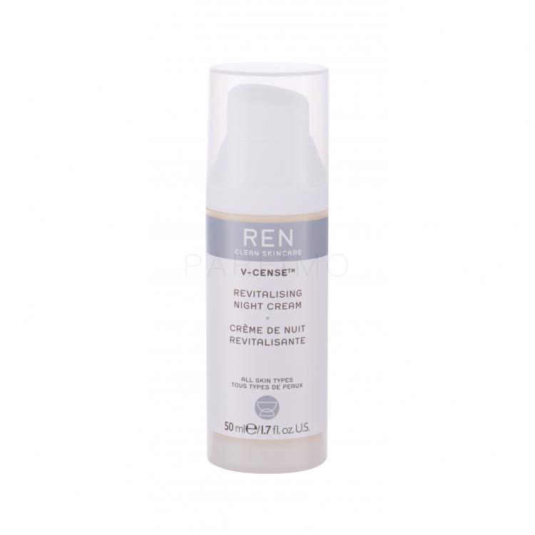 REN Clean Skincare V-Cense Revitalising Cremă de noapte pentru femei 50 ml tester