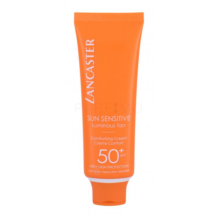Lancaster Sun Sensitive Luminous Tan Comforting Cream SPF50+ Pentru ten 50 ml