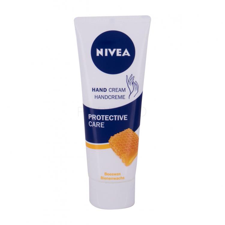 Nivea Hand Cream Protective Beeswax Cremă de mâini pentru femei 75 ml
