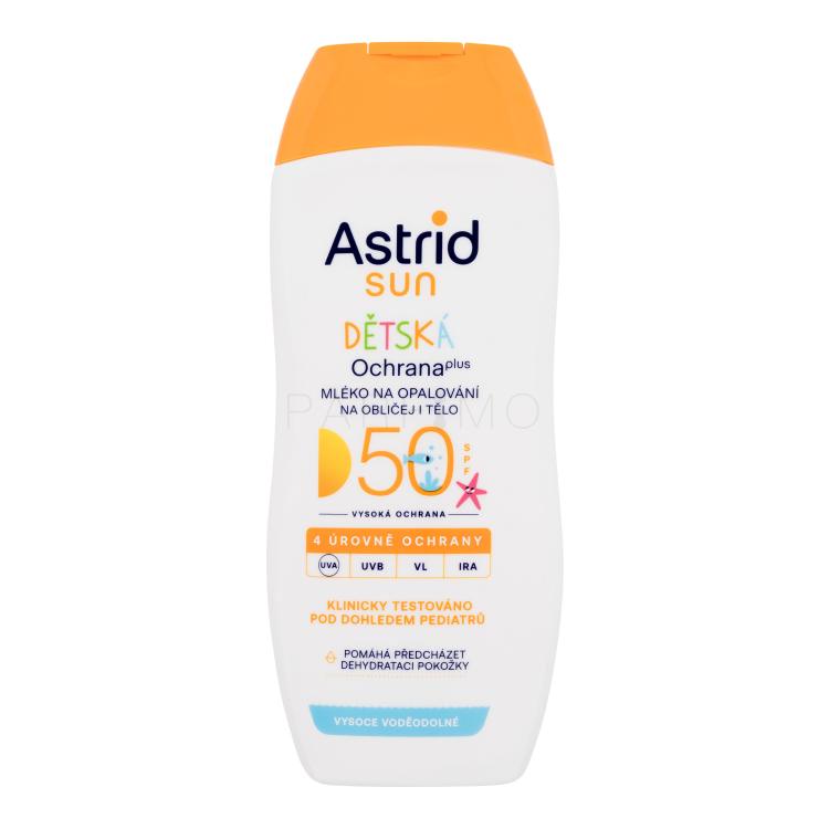 Astrid Sun Kids Face and Body Lotion SPF50 Pentru corp pentru copii 200 ml