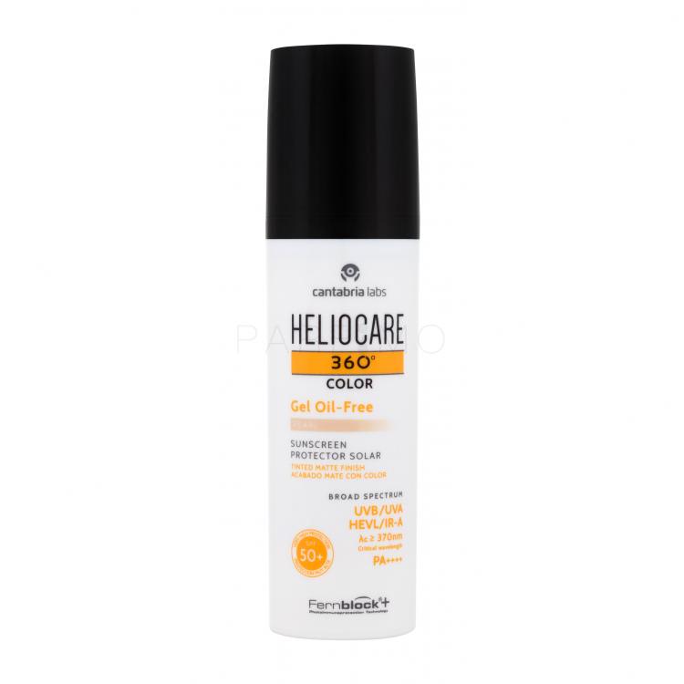 Heliocare 360° SPF50+ Pentru ten pentru femei 50 ml Nuanţă Pearl