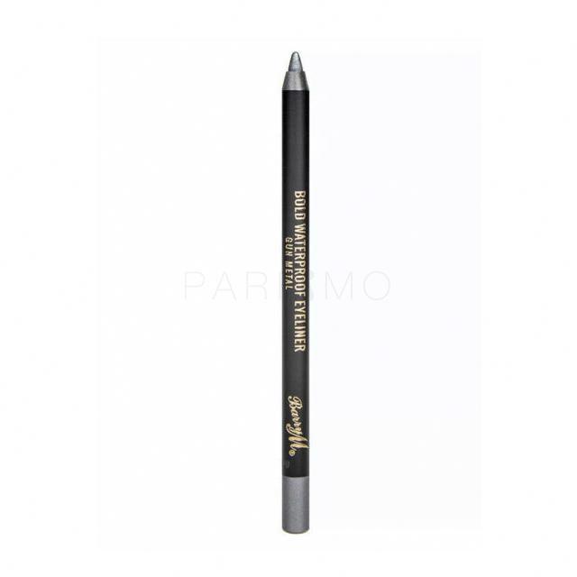 Barry M Bold Waterproof Eyeliner Creion de ochi pentru femei 1,2 g Nuanţă Gun Metal