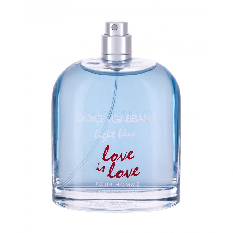 Dolce&amp;Gabbana Light Blue Love Is Love Apă de toaletă pentru bărbați 125 ml tester
