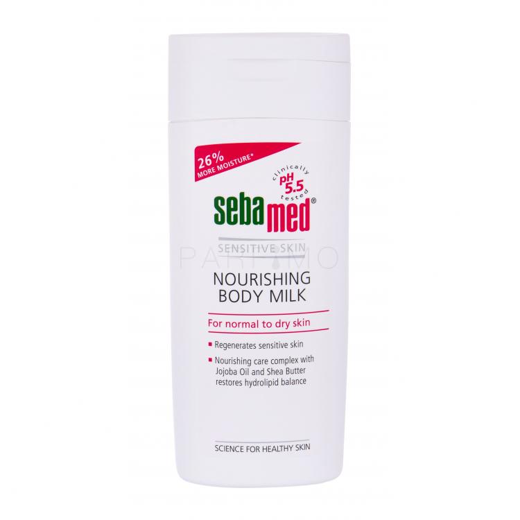 SebaMed Sensitive Skin Nourishing Lapte de corp pentru femei 200 ml