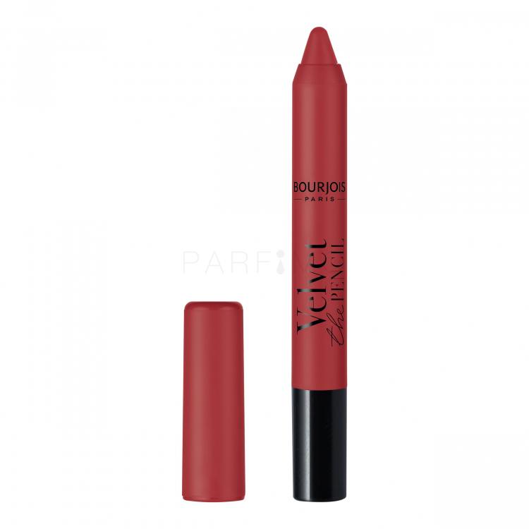 BOURJOIS Paris Velvet The Pencil Ruj de buze pentru femei 3 g Nuanţă 11 Red Vin´tage