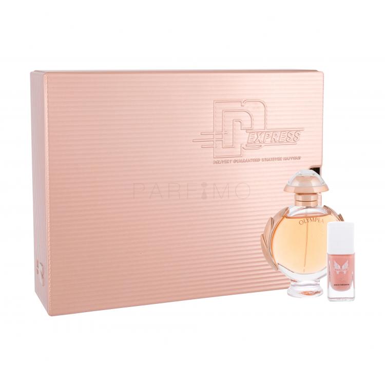 Paco Rabanne Olympéa Set cadou apa de parfum 50 ml + lac de unghii 9 ml