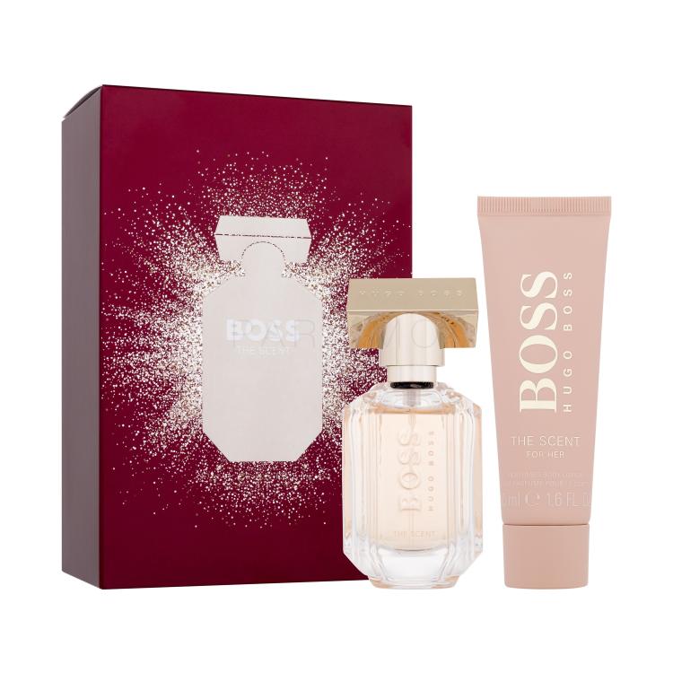 HUGO BOSS Boss The Scent 2016 SET1 Set cadou apa de parfum 30 ml + lotiune de corp 50 ml