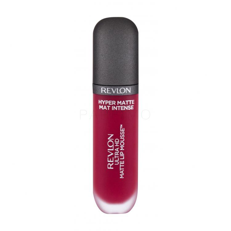 Revlon Ultra HD Matte Lip Mousse Ruj de buze pentru femei 5,9 ml Nuanţă 805 100 Degrees