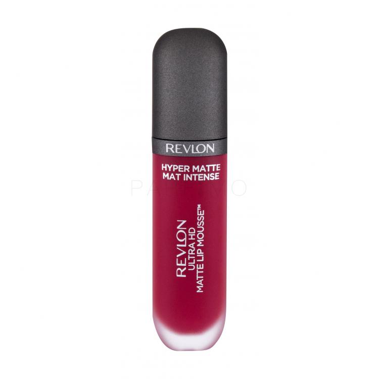 Revlon Ultra HD Matte Lip Mousse Ruj de buze pentru femei 5,9 ml Nuanţă 805 100 Degrees