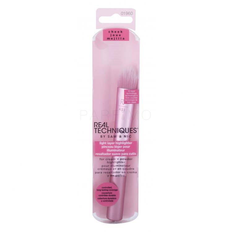 Real Techniques Brushes Light Layer Highlighter Pensule pentru femei 1 buc