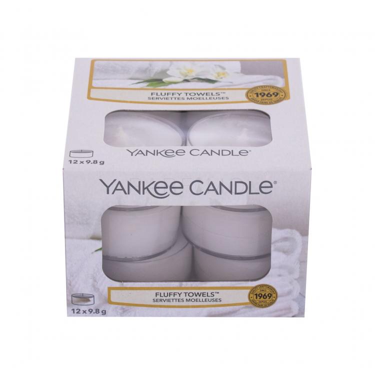 Yankee Candle Fluffy Towels Lumânări parfumate 117,6 g