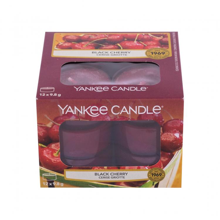 Yankee Candle Black Cherry Lumânări parfumate 117,6 g