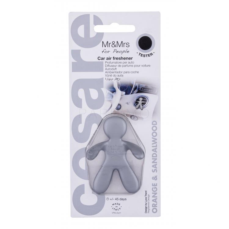 Mr&amp;Mrs Fragrance Cesare Orange &amp; Sandalwood Parfumuri de mașină 1 buc