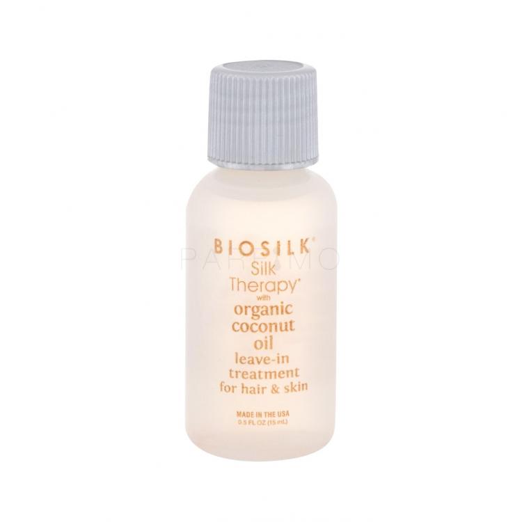 Farouk Systems Biosilk Silk Therapy Coconut Oil Ulei de păr pentru femei 15 ml