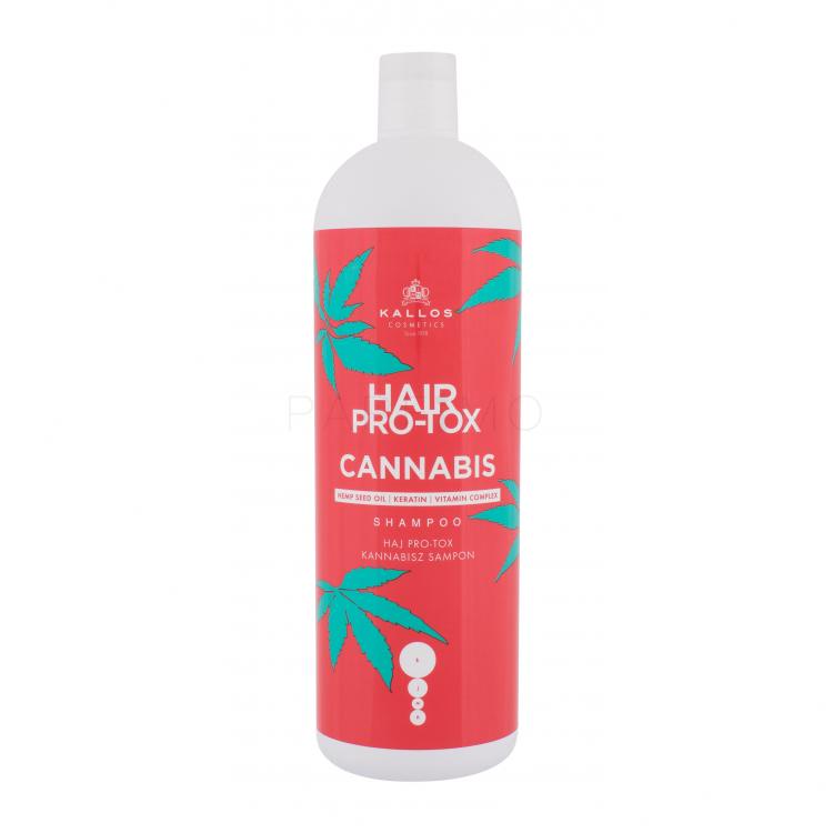 Kallos Cosmetics Hair Pro-Tox Cannabis Șampon pentru femei 1000 ml