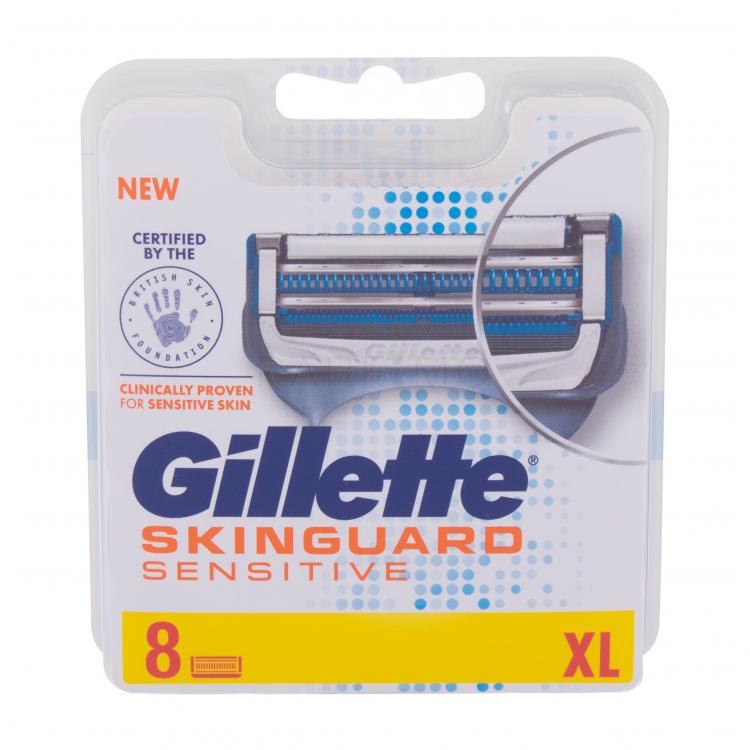 Gillette Skinguard Sensitive Rezerve lame pentru bărbați 8 buc