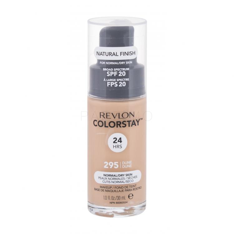 Revlon Colorstay Normal Dry Skin SPF20 Fond de ten pentru femei 30 ml Nuanţă 295 Dune