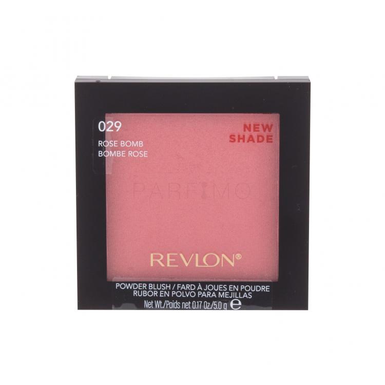 Revlon Powder Blush Fard de obraz pentru femei 5 g Nuanţă 029 Rose Bomb