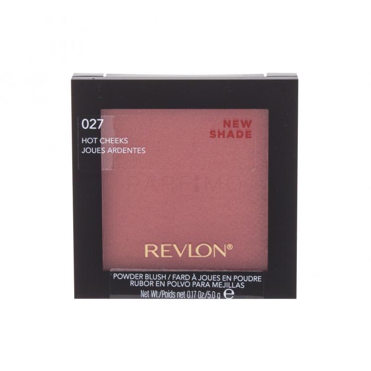 Revlon Powder Blush Fard de obraz pentru femei 5 g Nuanţă 027 Hot Cheeks