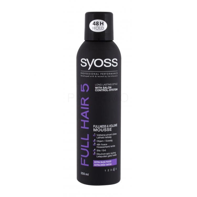 Syoss Full Hair 5 Spumă de păr pentru femei 250 ml