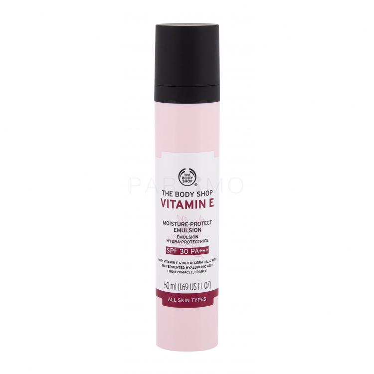 The Body Shop Vitamin E Moisture-Protect Emulsion SPF30 Cremă gel pentru femei 50 ml