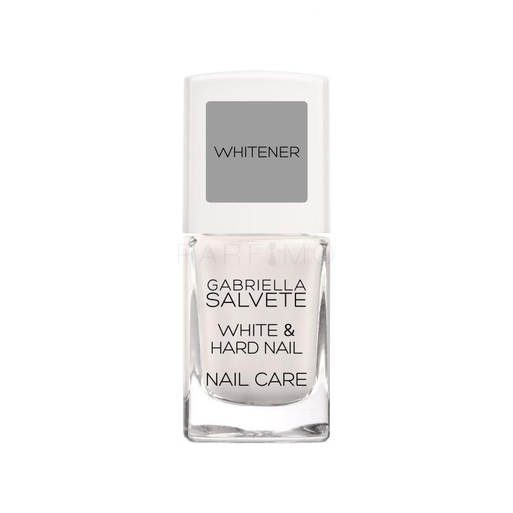 Gabriella Salvete Nail Care White &amp; Hard Lac de unghii pentru femei 11 ml