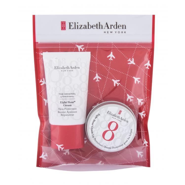 Elizabeth Arden Eight Hour Cream Skin Protectant Travel Set Set cadou Cremă Eight Hour Cream Skin Protectant  15 ml + Cremă de buze Eight Hour 13 ml