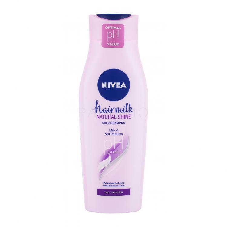 Nivea Hair Milk Shine Șampon pentru femei 400 ml