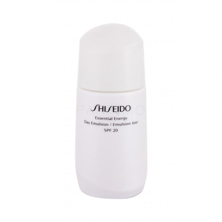 Shiseido Essential Energy Day Emulsion SPF20 Cremă gel pentru femei 75 ml tester
