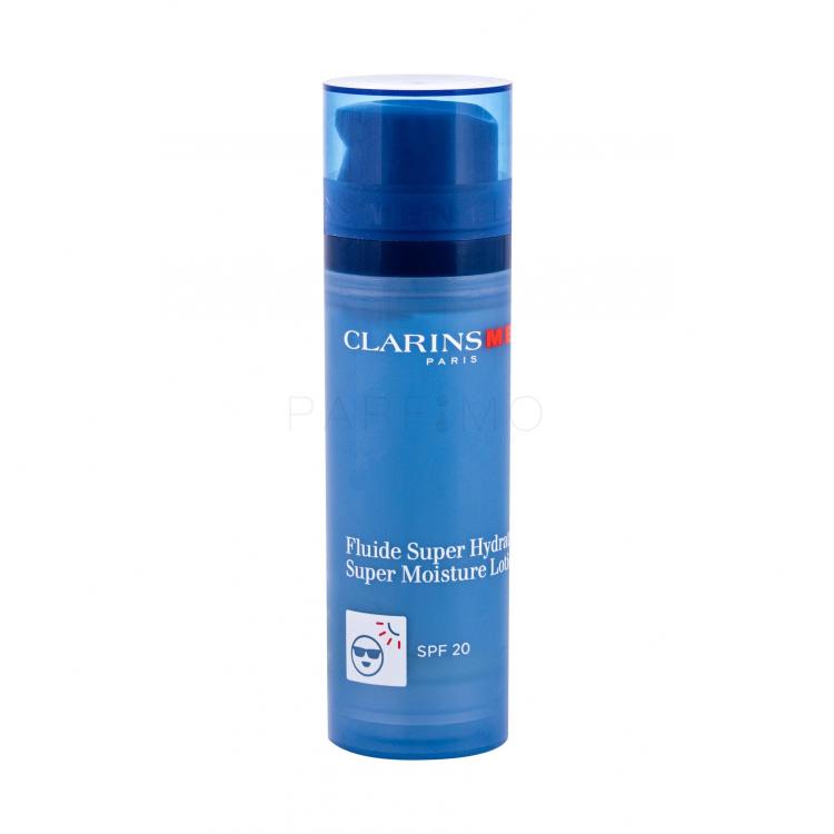 Clarins Men Super Moisture Lotion SPF20 Cremă gel pentru bărbați 50 ml tester