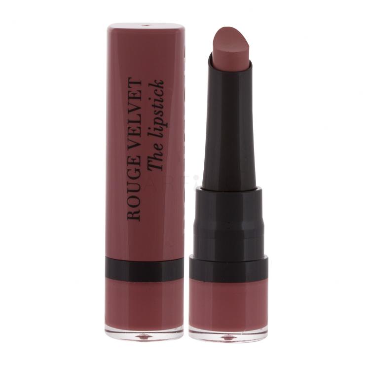 BOURJOIS Paris Rouge Velvet The Lipstick Ruj de buze pentru femei 2,4 g Nuanţă 33 Rose Water