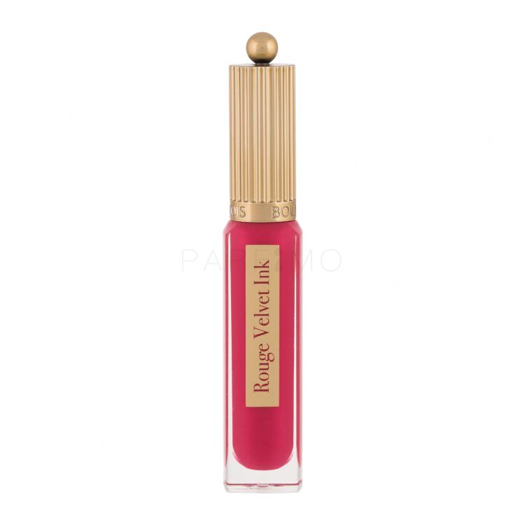 BOURJOIS Paris Rouge Velvet Ink Ruj de buze pentru femei 3,5 ml Nuanţă 07 Fushia Cha Cha