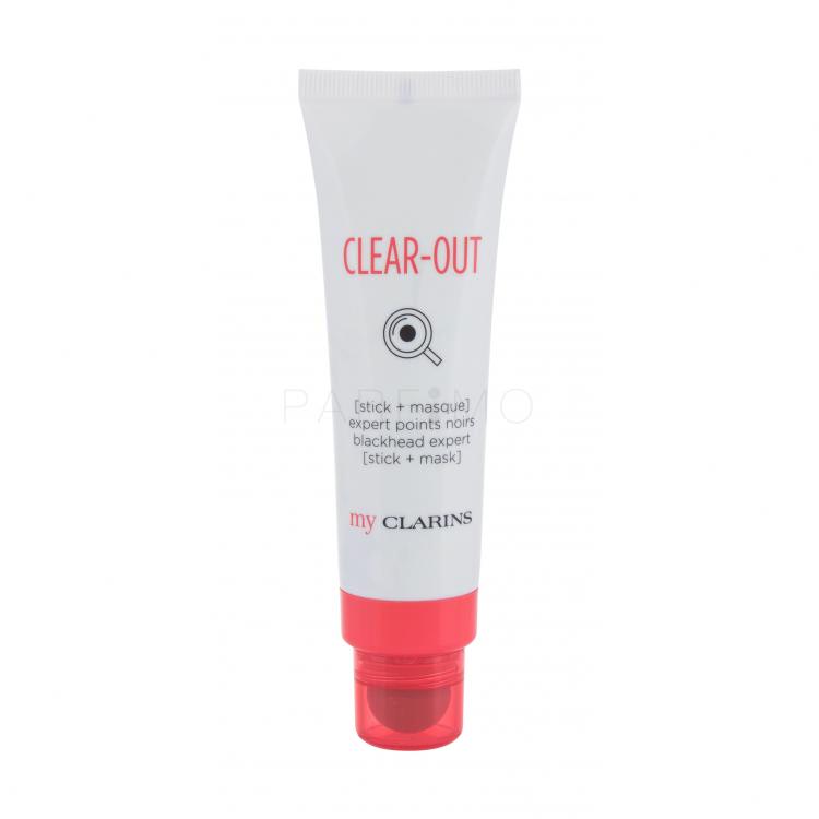 Clarins Clear-Out Blackhead Expert Stick + Mask Mască de față pentru femei 50 ml
