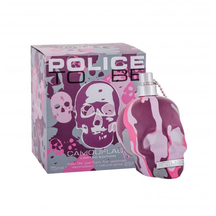 Police To Be Camouflage Pink Apă de parfum pentru femei 75 ml