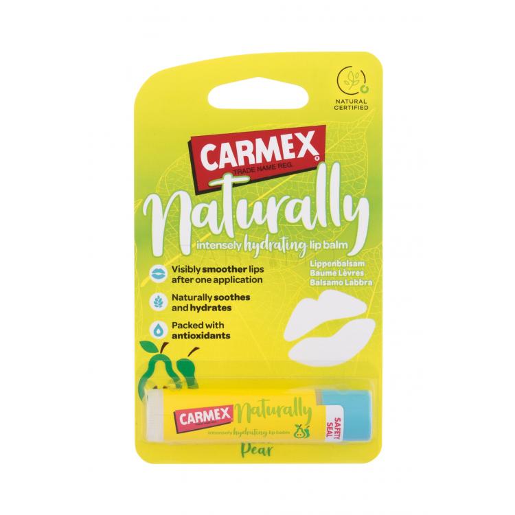 Carmex Naturally Pear Balsam de buze pentru femei 4,25 g