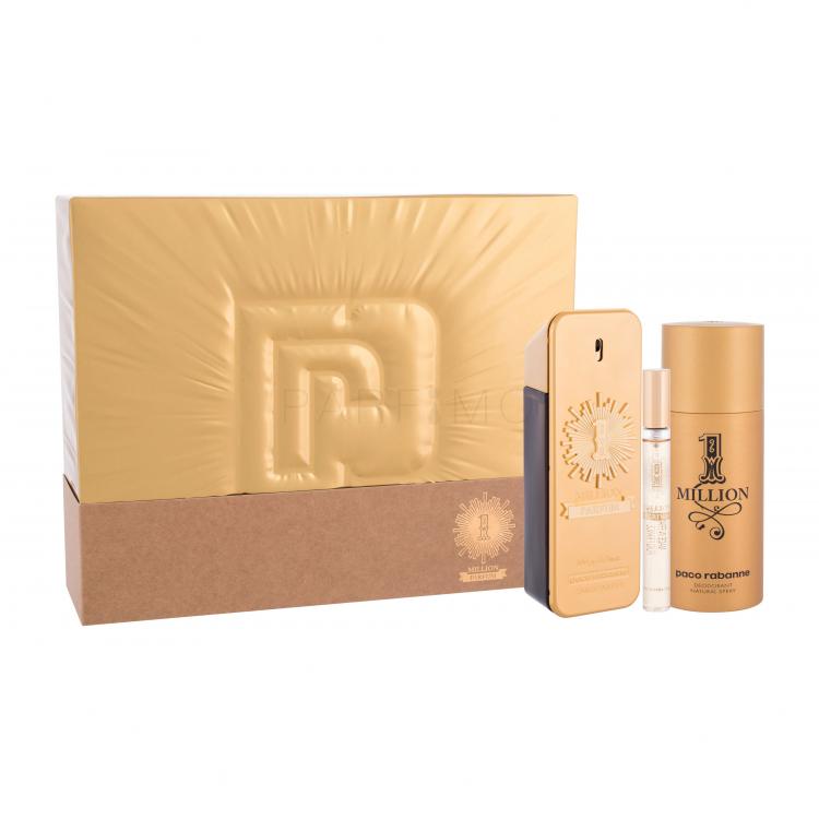 Paco Rabanne 1 Million Set cadou parfum 100 ml + deodorant 150 ml + parfum 10 ml