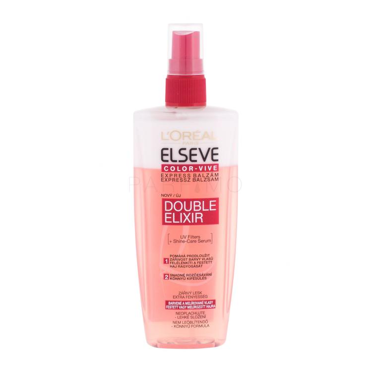 L&#039;Oréal Paris Elseve Color-Vive Double Elixir Fără clătire pentru femei 200 ml