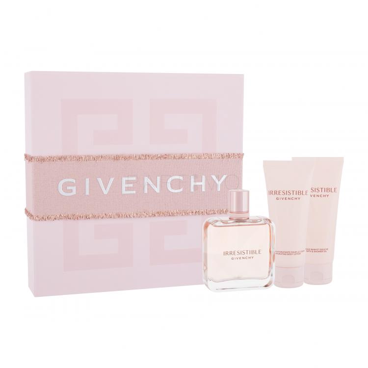 Givenchy Irresistible Set cadou apă de parfum 80 ml + loțiune de corp 75 ml + ulei de duș 75 ml