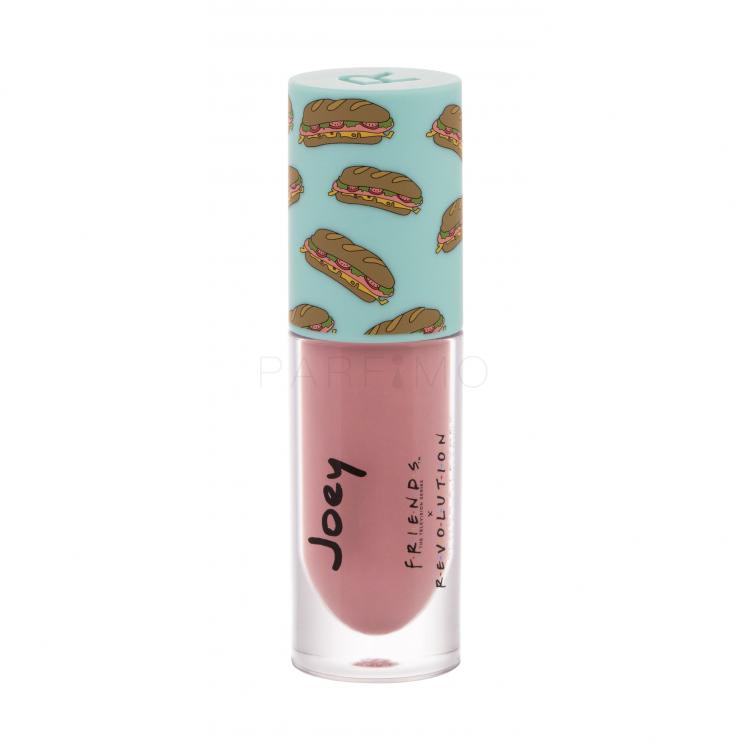 Makeup Revolution London X Friends Luciu de buze pentru femei 4,6 ml Nuanţă Joey