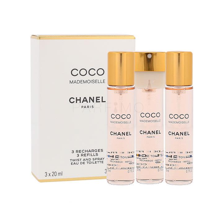 Chanel Coco Mademoiselle Apă de toaletă pentru femei Rezerva 3x20 ml