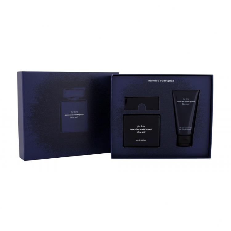 Narciso Rodriguez For Him Bleu Noir Set cadou apă de parfum 50 ml + gel de duș 50 ml