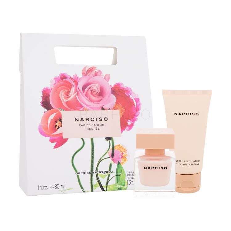 Narciso Rodriguez Narciso Poudrée Set cadou apă de parfum 30 ml + loțiune de corp 50 ml
