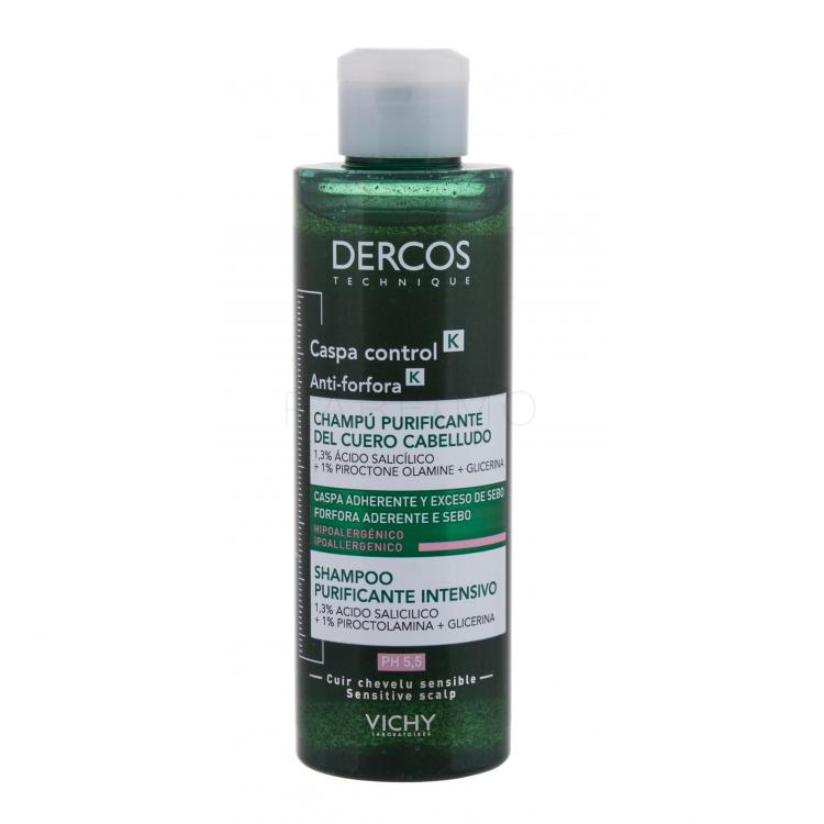 Vichy Dercos Anti-Dandruff Deep Purifying Șampon pentru femei 250 ml