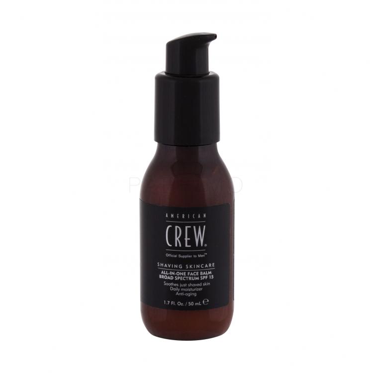 American Crew Shaving Skincare All-In-One Face Balm SPF15 Balsam după ras pentru bărbați 50 ml
