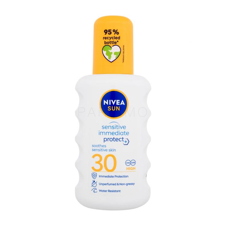 Nivea Sun Sensitive Immediate Protect+ SPF30 Pentru corp 200 ml