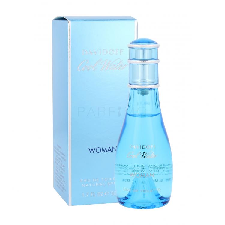 Davidoff Cool Water Woman Apă de toaletă pentru femei 50 ml