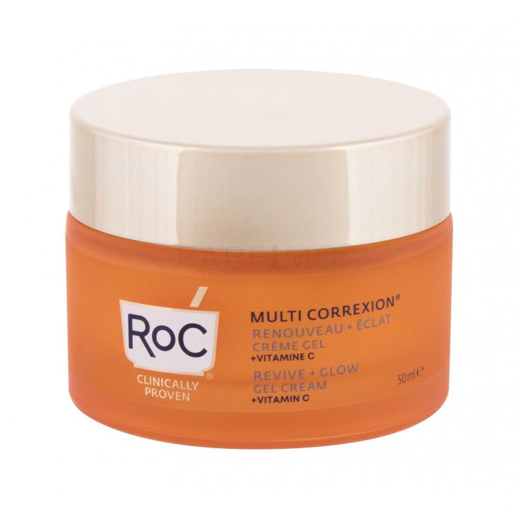 RoC Multi Correxion Revive + Glow Cremă gel pentru femei 50 ml