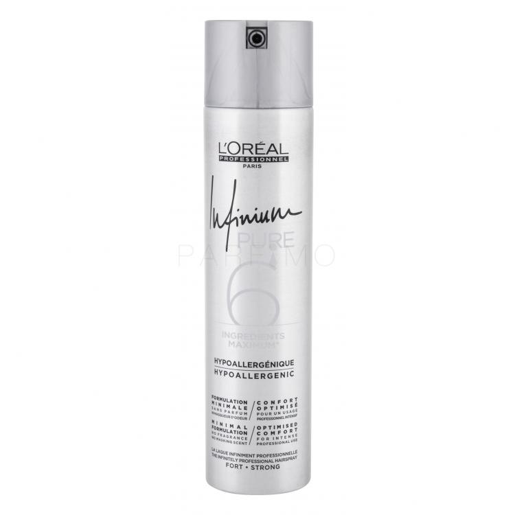 L'Oréal Professionnel Infinium Pure Strong Fixativ de păr pentru femei 300 ml